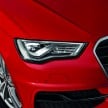 Third-gen Audi A3 Sportback to surface in Paris