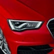 Third-gen Audi A3 Sportback to surface in Paris