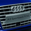 Third-gen Audi A3 Sportback to surface in Paris