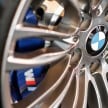 BMW M5 and M3 Coupe driven on track at the BMW M Track Experience Asia 2012, Sepang