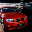 BMW M5 and M3 Coupe driven on track at the BMW M Track Experience Asia 2012, Sepang