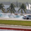 BMW M5 and M3 Coupe driven on track at the BMW M Track Experience Asia 2012, Sepang