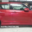 SPYSHOTS: Suzuki Swift Sport seen in JPJ Putrajaya