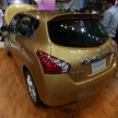 Nissan Pulsar five-door hatch on the Bangkok stand