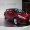 Nissan Pulsar five-door hatch on the Bangkok stand