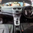 Nissan Pulsar five-door hatch on the Bangkok stand