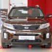 GALLERY: Live pictures of the facelifted Kia Sorento