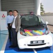 Mitsubishi i-MiEV launched in Malaysia for RM136k – the first all-electric vehicle to be sold in this country