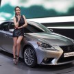 Seoul 2013: Lexus IS 250 live in the metal