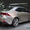 Seoul 2013: Lexus IS 250 live in the metal