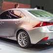 Seoul 2013: Lexus IS 250 live in the metal