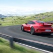 Fifth-generation Porsche 911 GT3 unveiled in Geneva; 475 hp and active rear-wheel steering but PDK only