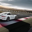 Fifth-generation Porsche 911 GT3 unveiled in Geneva; 475 hp and active rear-wheel steering but PDK only