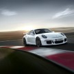 Fifth-generation Porsche 911 GT3 unveiled in Geneva; 475 hp and active rear-wheel steering but PDK only
