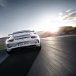 Fifth-generation Porsche 911 GT3 unveiled in Geneva; 475 hp and active rear-wheel steering but PDK only