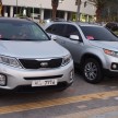 GALLERY: Live pictures of the facelifted Kia Sorento