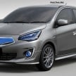 Mitsubishi Concept G4 previews Mirage sedan