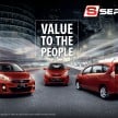 Perodua launches S-Series Viva, Myvi and Alza – all Peroduas now come with 3 years free service