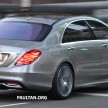 W222 Mercedes-Benz S-Class exterior undisguised