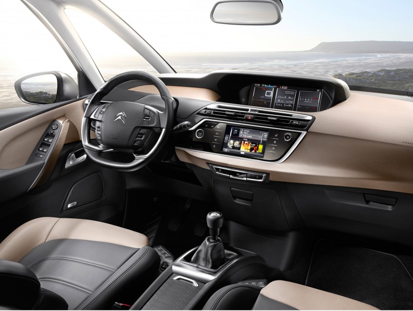 New Citroen C4 Picasso: first official images surface 165997