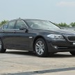Four-way luxury sedan comparison – Audi A6 vs BMW 520i vs Infiniti M25 vs Lexus GS 250