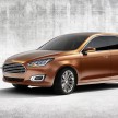 Ford Escort Concept – new compact sedan for China