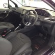 Peugeot 208 on display, specs unveiled via brochures