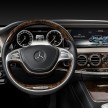 W222 Mercedes-Benz S-Class – official details