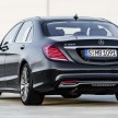 W222 Mercedes-Benz S-Class – official details