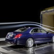 W222 Mercedes-Benz S-Class – official details