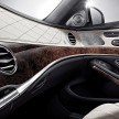 W222 Mercedes-Benz S-Class – official details