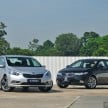 GALLERY: New Kia Cerato and Naza Forte side by side
