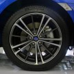 Subaru BRZ launched – six-speed auto, RM247k