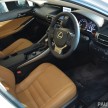 New Lexus IS launched – four variants, from RM270k