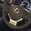 New Lexus IS launched – four variants, from RM270k