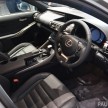 New Lexus IS launched – four variants, from RM270k