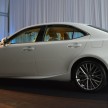 New Lexus IS launched – four variants, from RM270k
