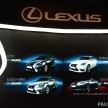 New Lexus IS launched – four variants, from RM270k