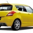 Second-generation Suzuki Swift Sport launched here – 1.6 litre, 134 hp, 160Nm, manual RM98k, CVT RM103k