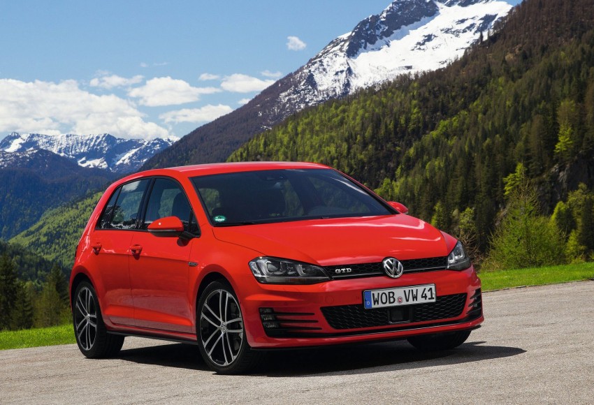 GALLERY: Volkswagen Golf GTD Mk7 on location 181697