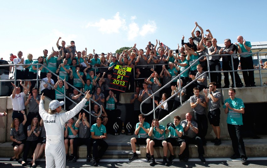 Nico Rosberg wins chaotic 2013 British Grand Prix in Silverstone for Mercedes AMG Petronas F1 Team 184153