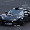 SPIED: Alpine-Caterham coupe starts track testing