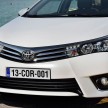 2014 Toyota Corolla Altis 1.8E, 2.0G and 2.0V estimated pricelist for Malaysia: RM115k to RM137k