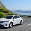 2014 Toyota Corolla Altis 1.8E, 2.0G and 2.0V estimated pricelist for Malaysia: RM115k to RM137k