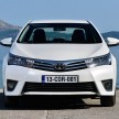 2014 Toyota Corolla Altis 1.8E, 2.0G and 2.0V estimated pricelist for Malaysia: RM115k to RM137k