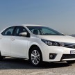 2014 Toyota Corolla Altis 1.8E, 2.0G and 2.0V estimated pricelist for Malaysia: RM115k to RM137k