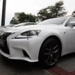 DRIVEN: Lexus IS 250 Luxury and F Sport sampled
