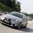 DRIVEN: Lexus IS 250 Luxury and F Sport sampled