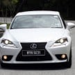 DRIVEN: Lexus IS 250 Luxury and F Sport sampled