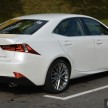 DRIVEN: Lexus IS 250 Luxury and F Sport sampled